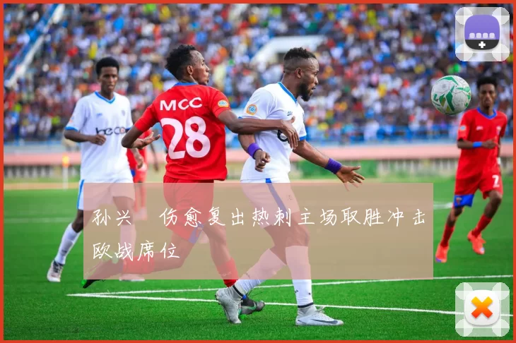 孙兴慜伤愈复出热刺主场取胜冲击欧战席位