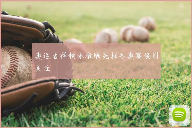奥运吉祥物冰墩墩亮相冬奥赛场引关注